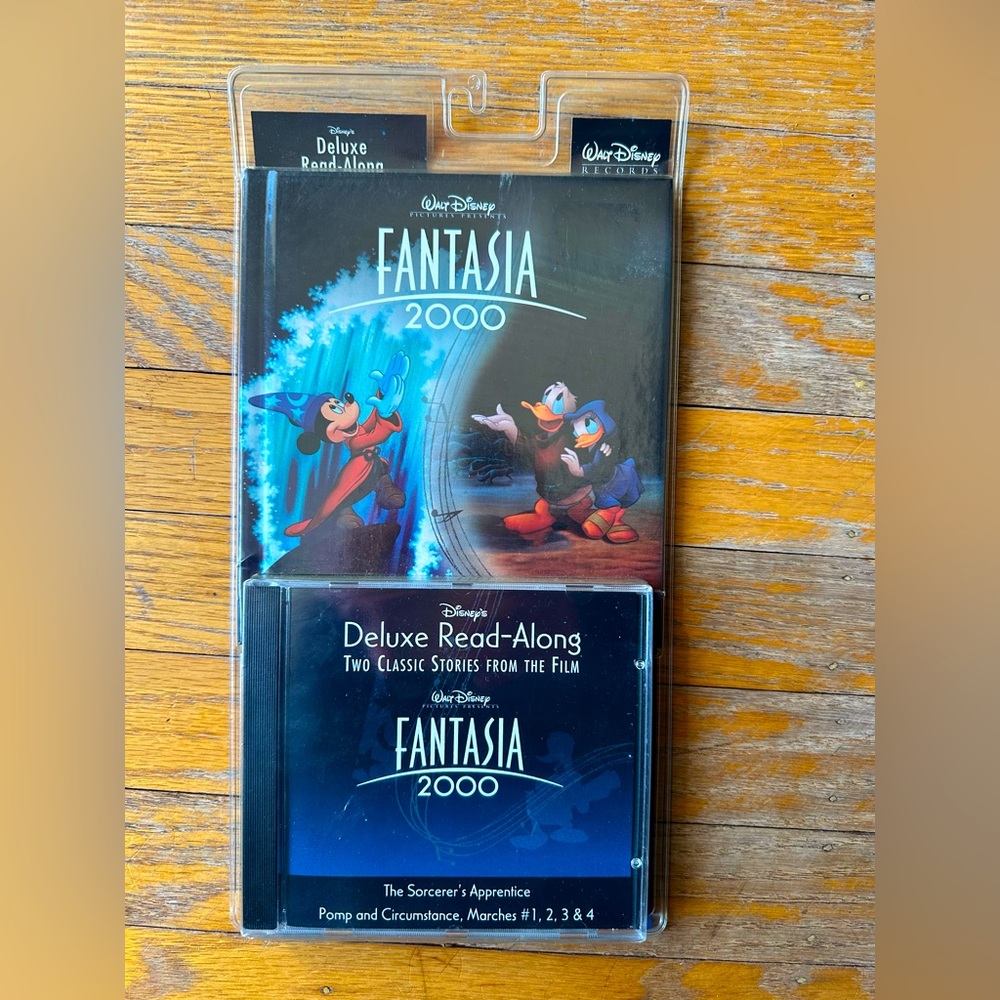 Fantasia 2000 Walt Disney Deluxe Read-Along. New in package